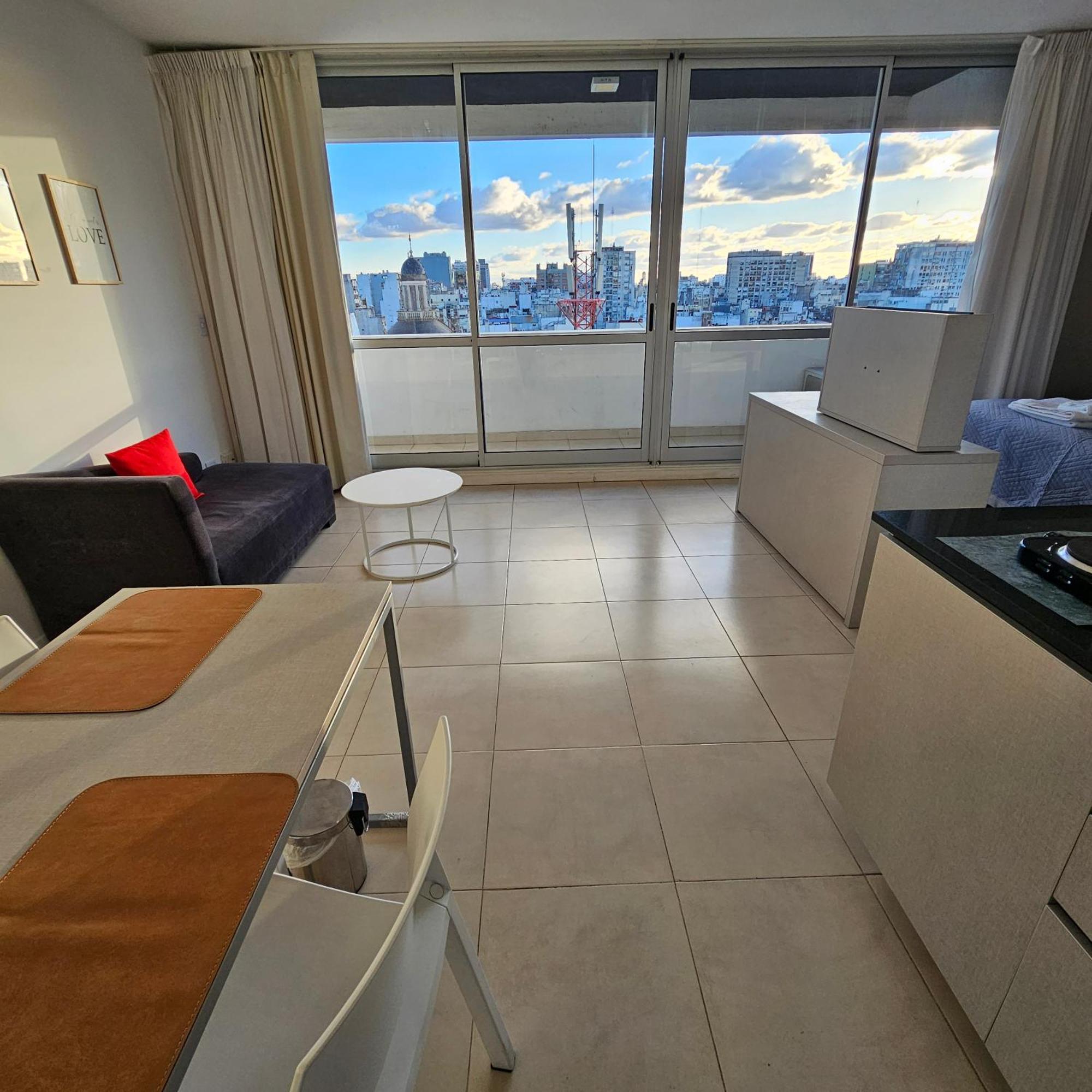 Centrico, Ideal Parejas, Vista Panoramica, Con Piscina Buenos Aires Room photo